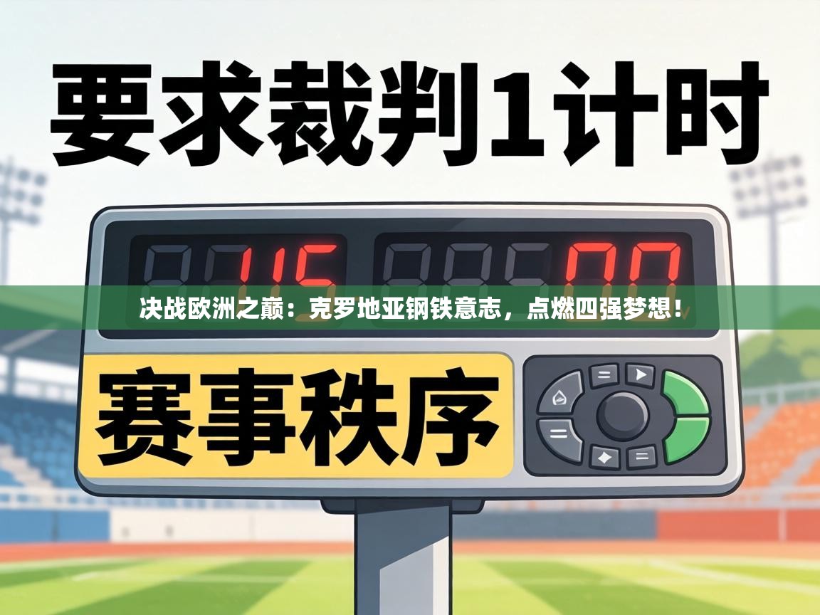 决战欧洲之巅：克罗地亚钢铁意志，点燃四强梦想！  第2张